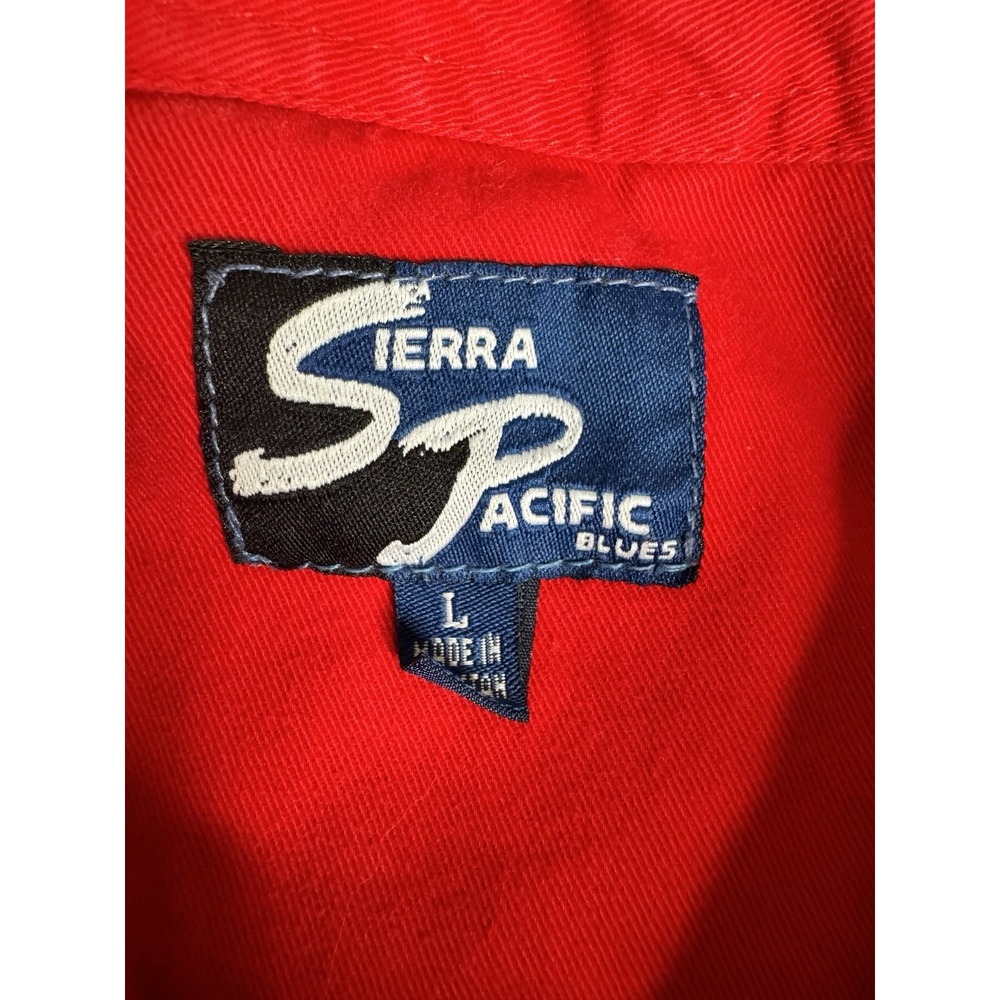 Kansas Speedway Pit Tour Club Men's Red Shirt Short Sleeve Button Down Large - Picture 4 of 9